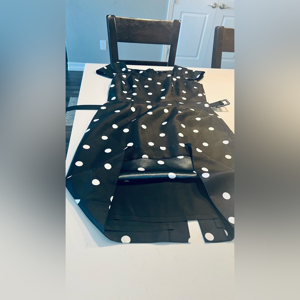 Alex Marie Polka Dot Dress size 10 - Picture 12 of 13